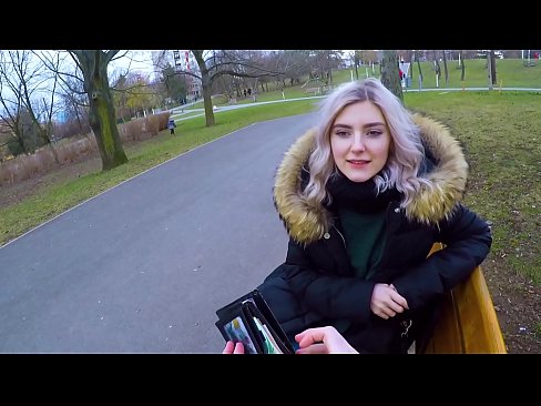 ❤️ Глотает горячую сперму незнакомца за деньги - минет в парке от Eva Elfie ❌ Жесткое порно у нас ❌